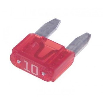 GBC 25.2650.10 Μίνι Ασφάλεια 10A/32V-Κόκκινη 5τμχ Cars Accessories Onetrade